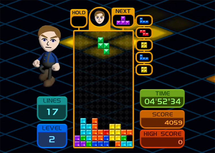 Tetris Party 2008 gameplay