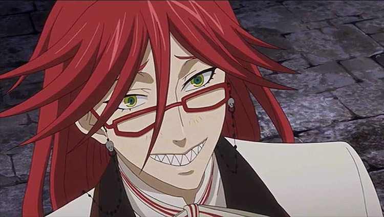Grell Sutcliff from Black Butler anime