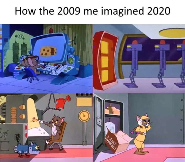 How 2009 imagined 2020 meme