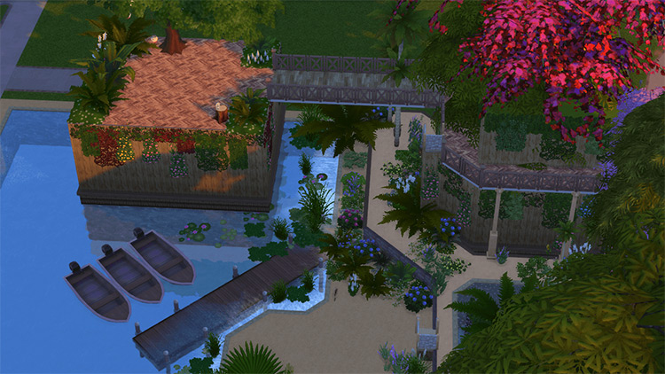 KH Destiny Islands Lot for The Sims 4