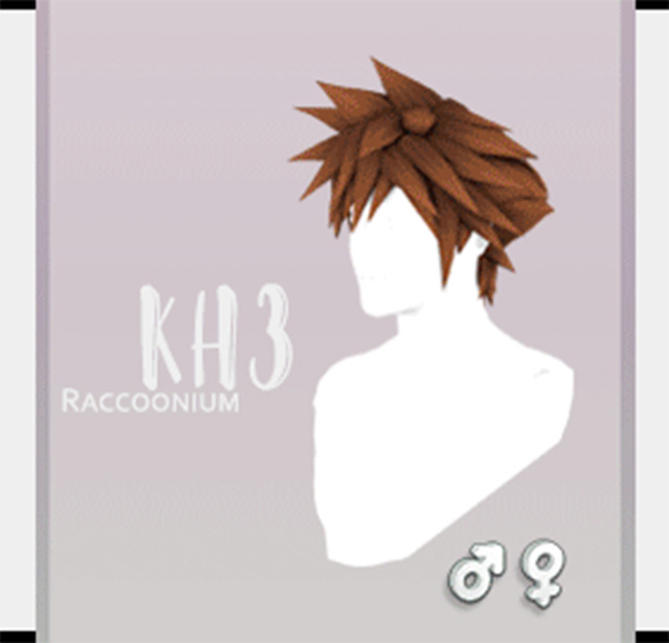 Kingdom Hearts Hair Megapack CC - Sims 4