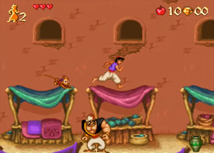 Disney's Aladdin game screenshot