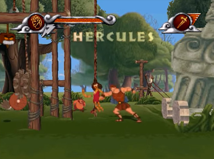 Disney's Hercules gameplay
