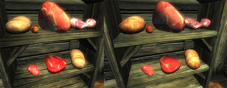 Improved Fruits and Vegetables Mod for TES4: Oblivion