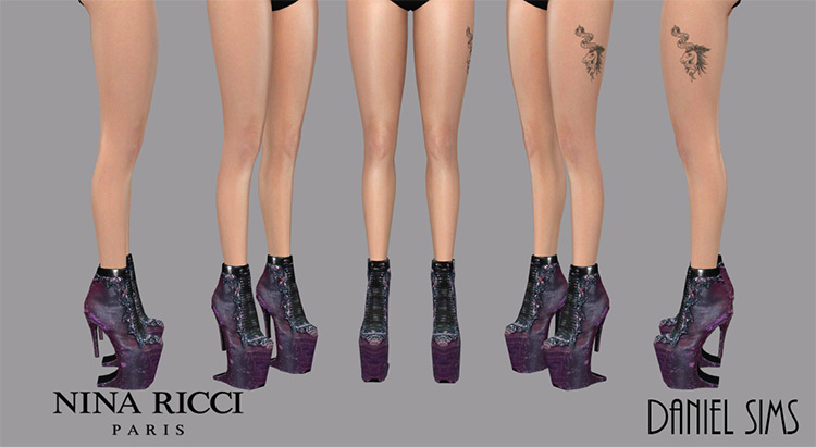 Lady Gaga in Nina Ricci Heels / TS4 CC