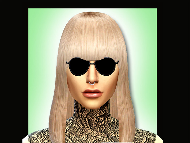 Lady Gaga Skin Details for The Sims 4