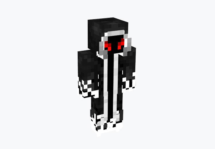 Shadow Master Cloaked Character / Minecraft Skin