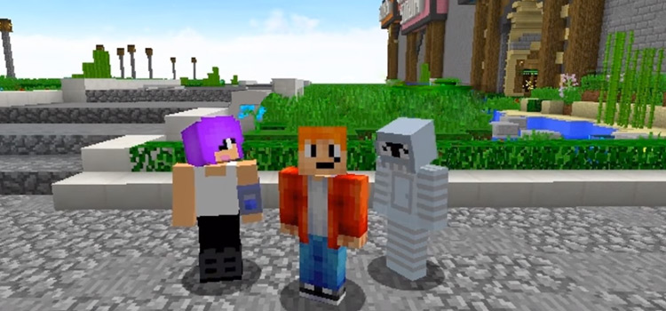 Minecraft Futurama Crossover: Leela, Fry & Bender MC Skins