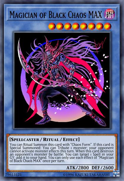 Magician of Black Chaos MAX Yu-Gi-Oh Card