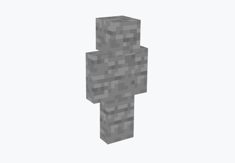 Weird Stone Man / Minecraft Skin