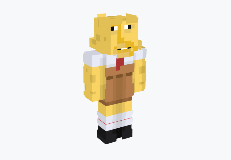 Homer SquarePants / Minecraft Skin