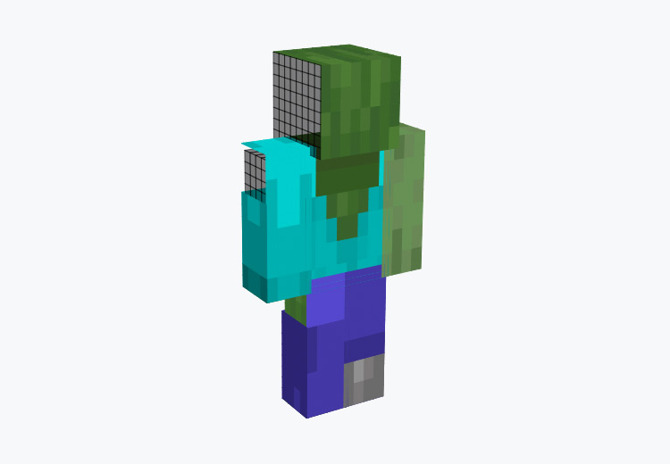Zombie (or not) Character / Minecraft Skin
