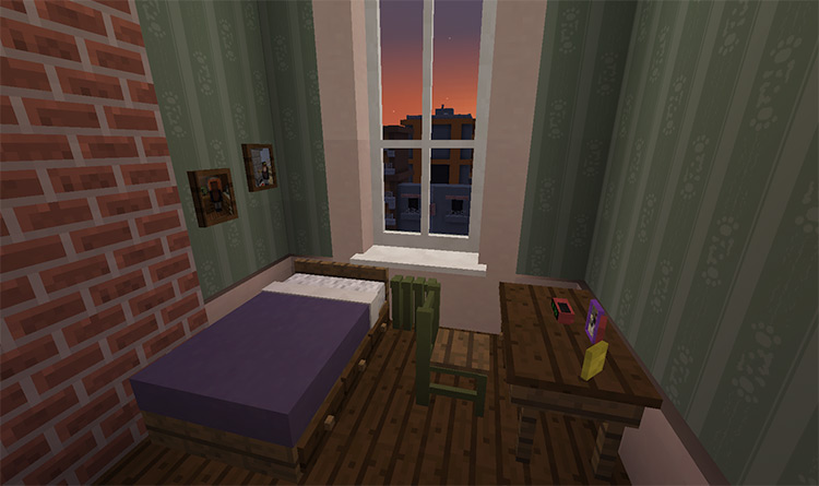 Zootopia Judy's Room User-Made Map for Minecraft