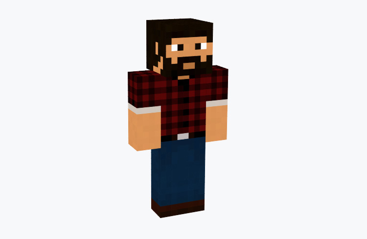 Classic Male Lumberjack / Minecraft Skin