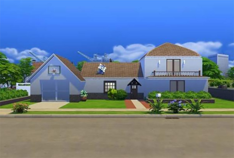 The Smith Residence Custom Lot for The Sims 4