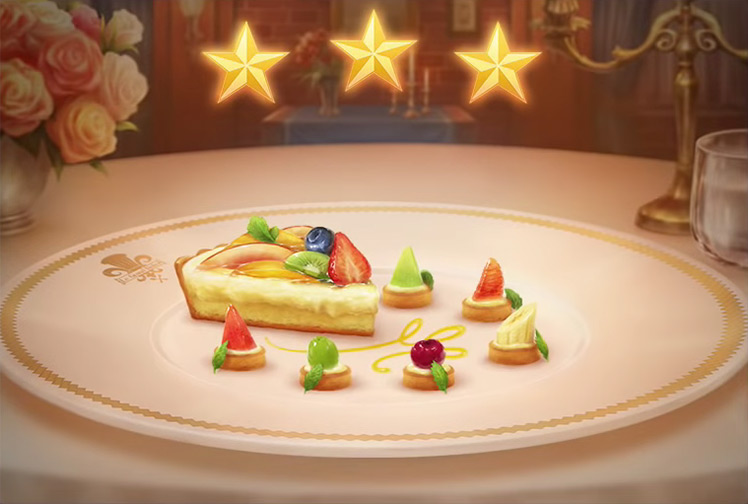 Kingdom Hearts 3 Tarte aux Fruits Dish
