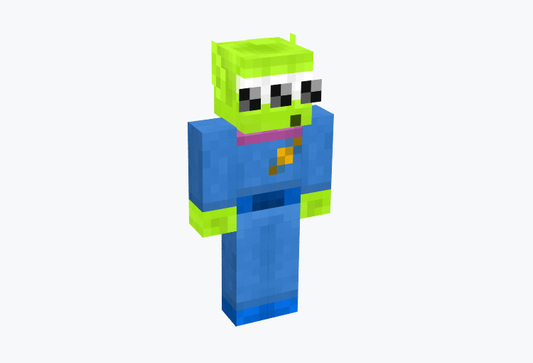 Green Aliens from Toy Story / Minecraft Skin