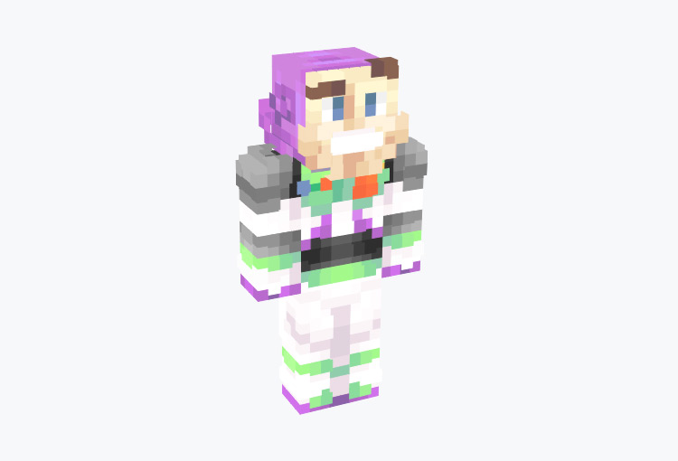 Basic Toy Story Buzz Lightyear Skin for Minecraft