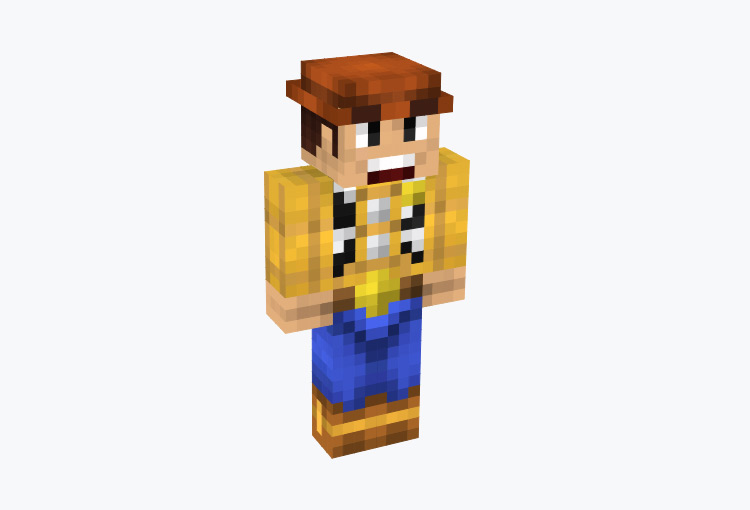 Sheriff Woody Skin for Minecraft