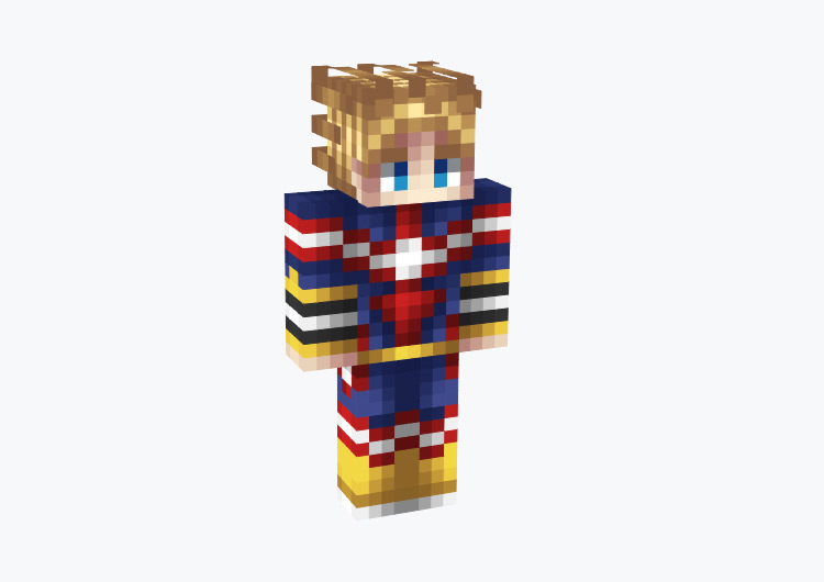 Young All Might BNHA / Minecraft Skin