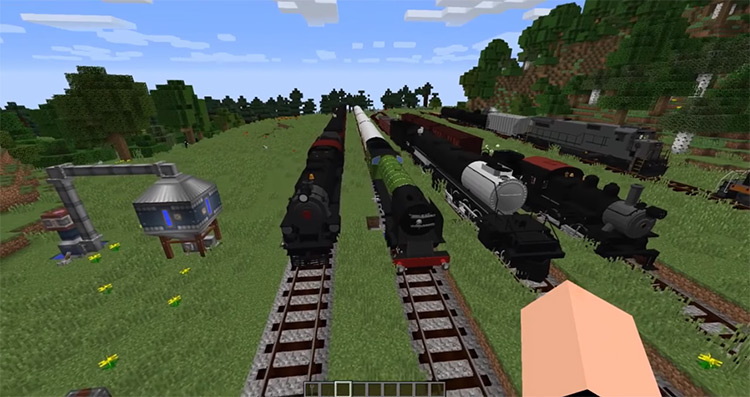 Immersive Railroading Minecraft mod
