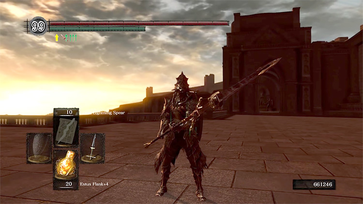 DS1 Remastered Dragonslayer Spear gameplay screenshot