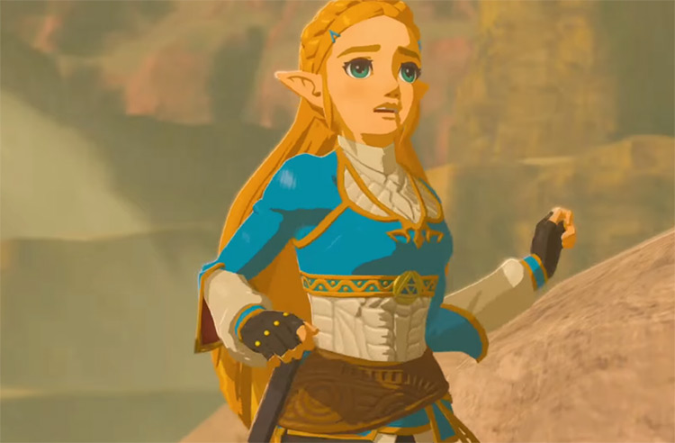 Princess Zelda The Legend of Zelda screenshot