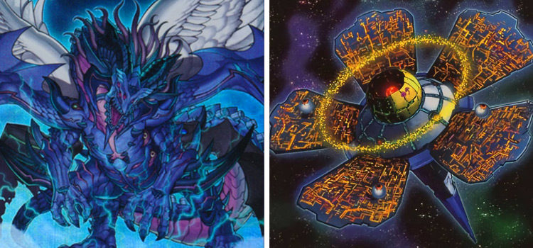 True King Of All Calamities & Dyson Sphere YGO Cards