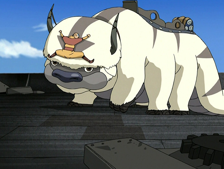 Appa in Avatar: The Last Airbender anime