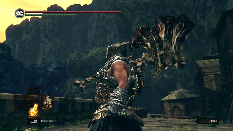 DS1 Demon’s Greataxe gameplay screenshot