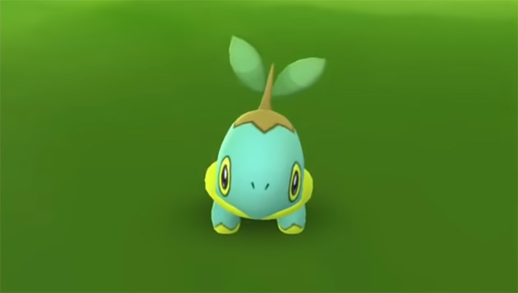 Shiny Turtwig in Pokémon GO