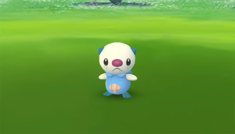 Shiny Oshawott in Pokémon GO