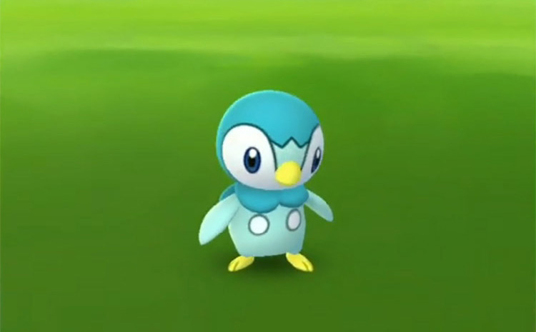 Shiny Piplup in Pokémon GO
