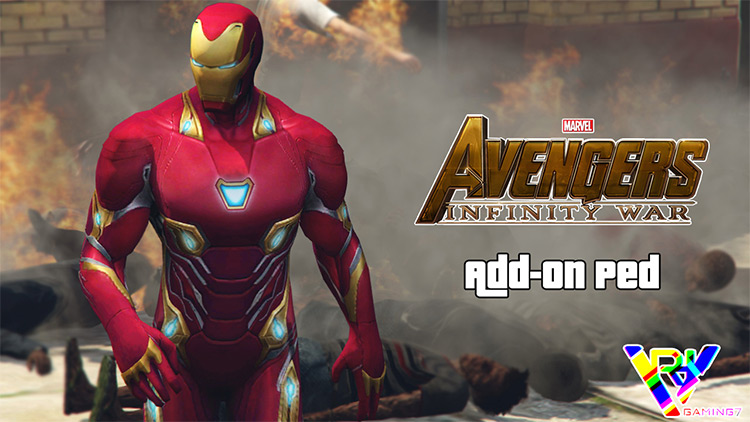 Iron Man MK 50 (Infinity War) / GTA5 Mod