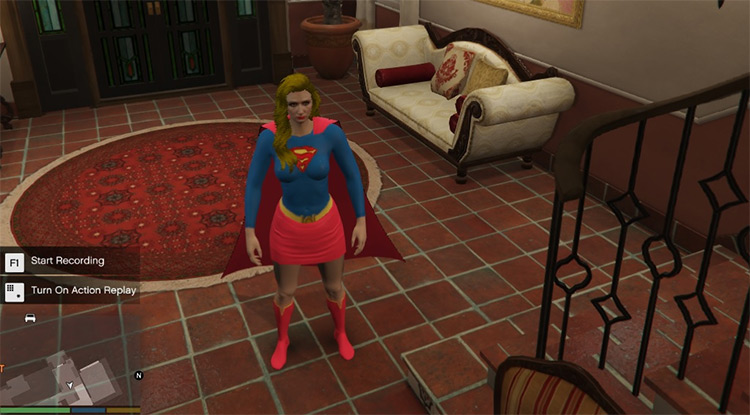 Classic Supergirl Suit / GTA5 Mod