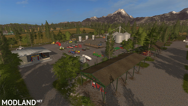 Pine Cove Production Map in FS17
