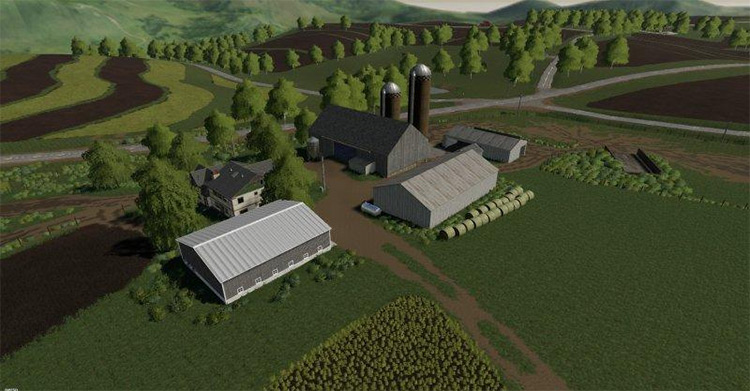Westby Wisconsin Map in FS19