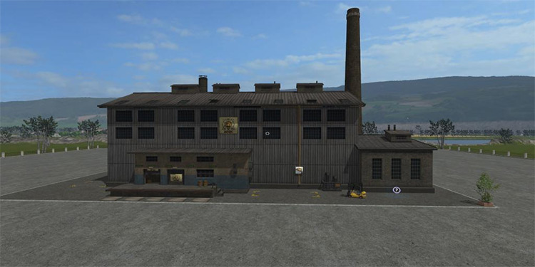 Placeable Beer Factory mod for Farming Simulator 17