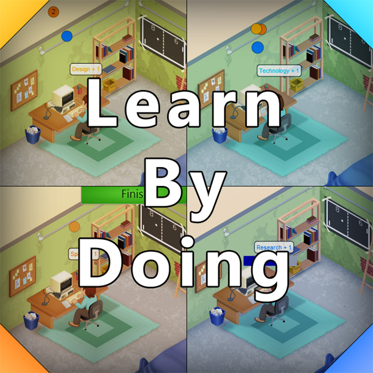 Learn By Doing mod for Game Dev Tycoon