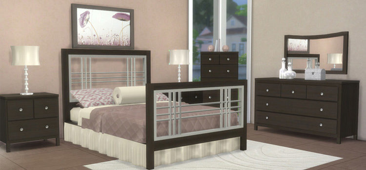 Sandy Lane Custom Bedroom Furniture CC - TS4 Preview