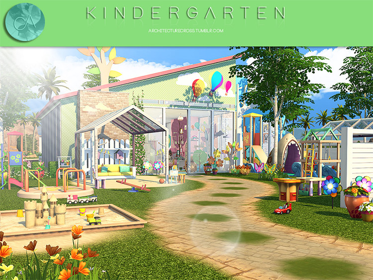 Kindergarten Lot CC for TS4