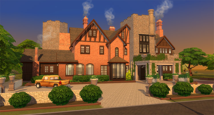 Bisham Manor Mod for The Sims 4