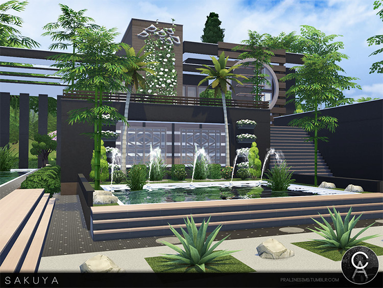 Sakuya House Mod for Sims 4