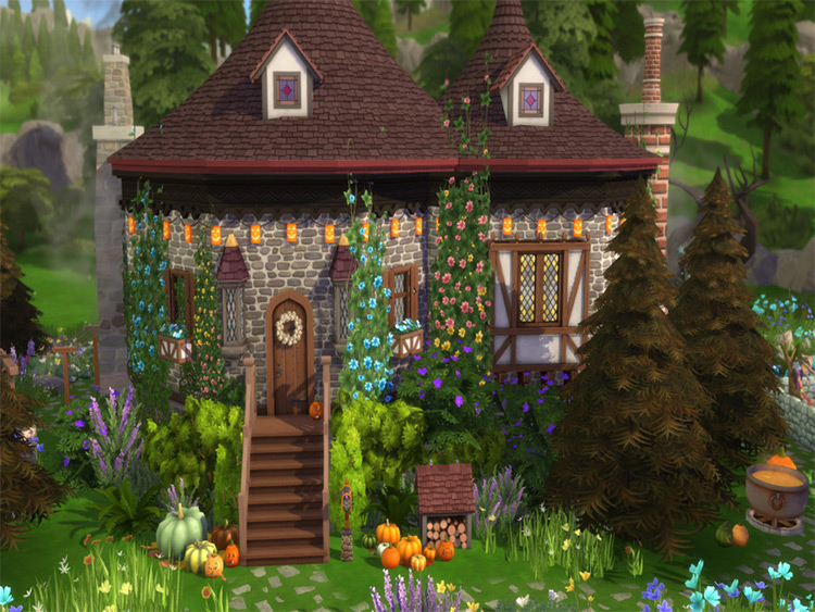 Witch's House Lot CC - TS4