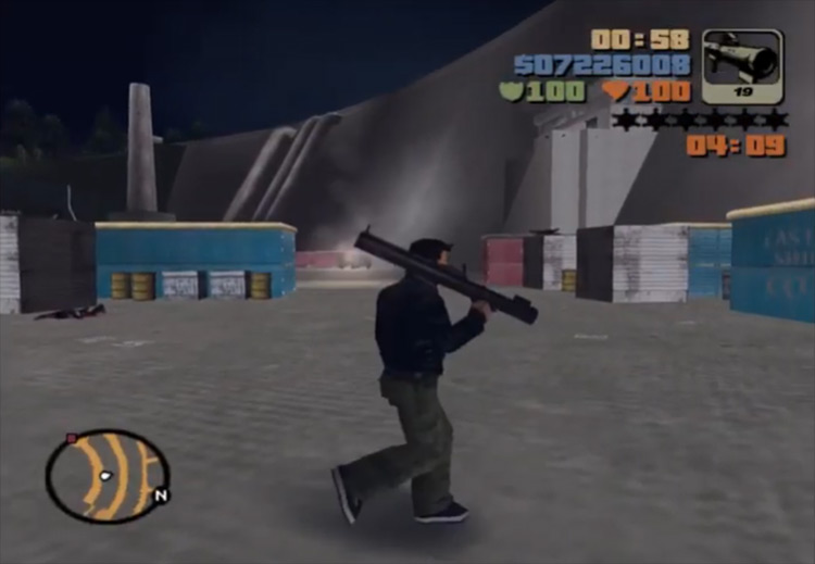 Exchange GTA III mission screenshot
