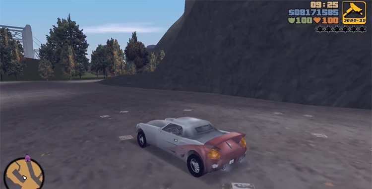 Yakuza Stinger GTA3 Car screenshot