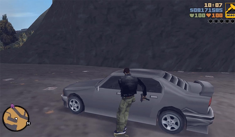 Mafia Sentinel GTA3 Car screenshot