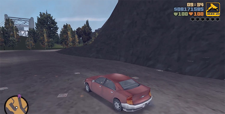 Kuruma GTA3 Car screenshot
