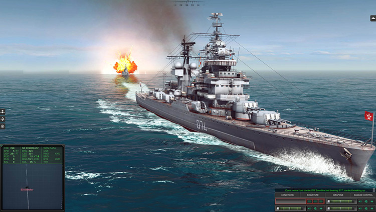 Battleship in Cold Waters gameplay screenshot