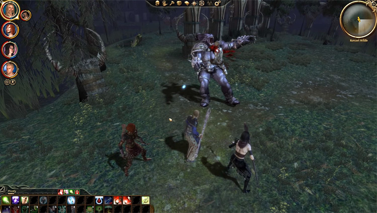 Forced Deathblows DAO Mod gameplay screenshot